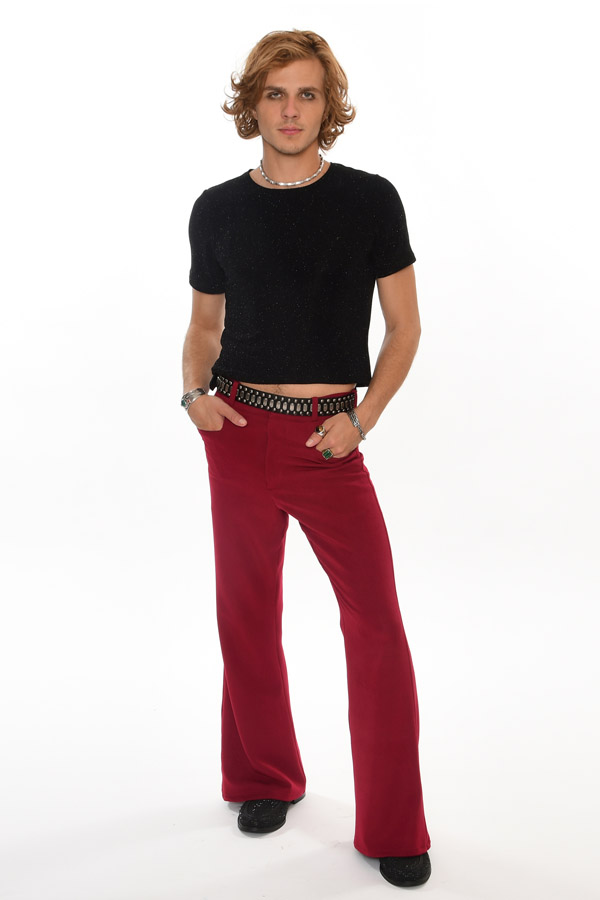 Black Sparkle Lurex Knit Shirt – Glam Short Tee - Image 5