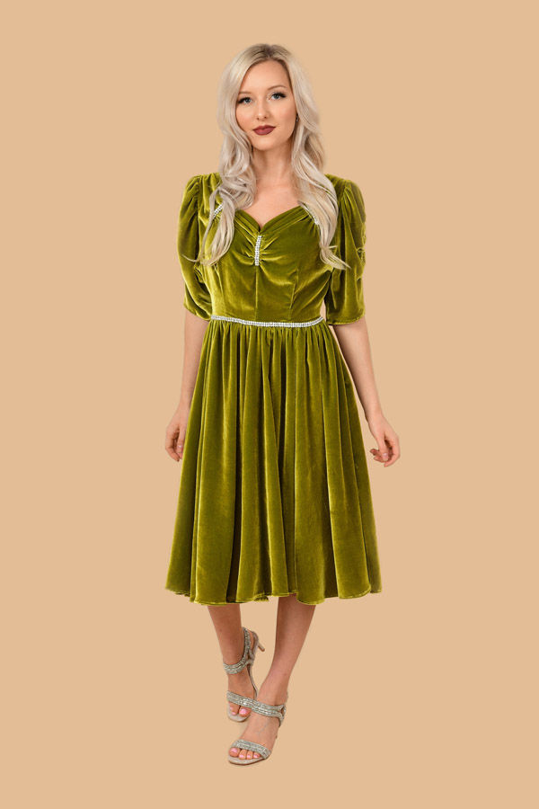 veronica-velvet-rhinestone-dress-chartreuse