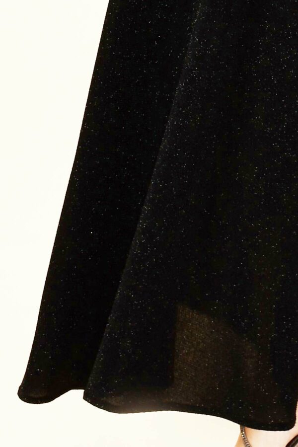Ann Slinky Glitter Black Slip Dress | Order a Vintage Slip Dress With ...