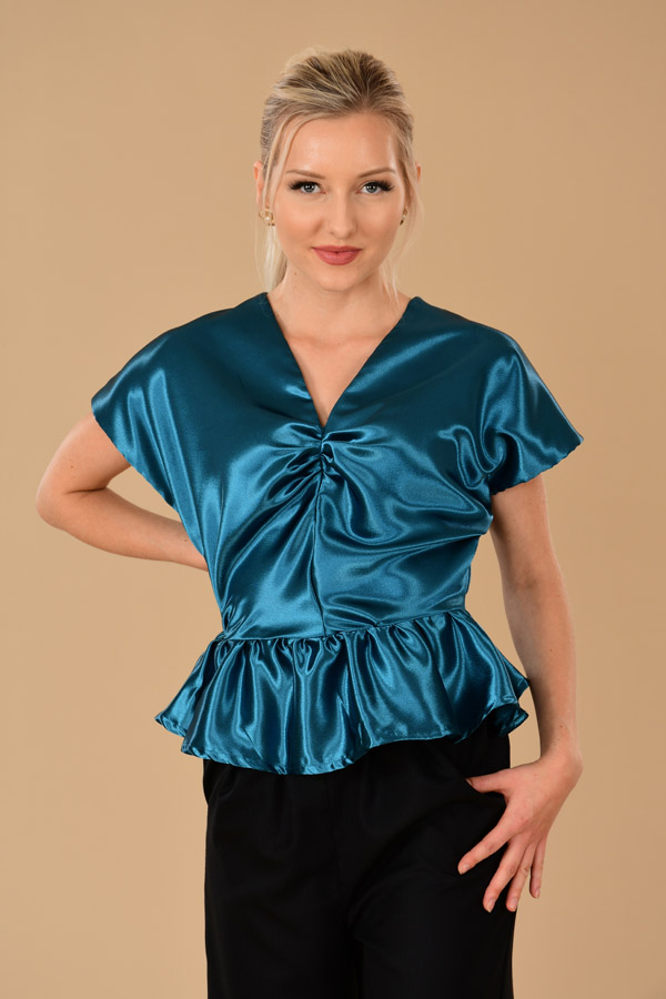 irene-satin-peplum-blouse-peacock