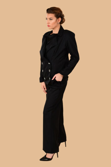 marlene-double-breasted-black-wool-tailored-womens-pants-suit-set