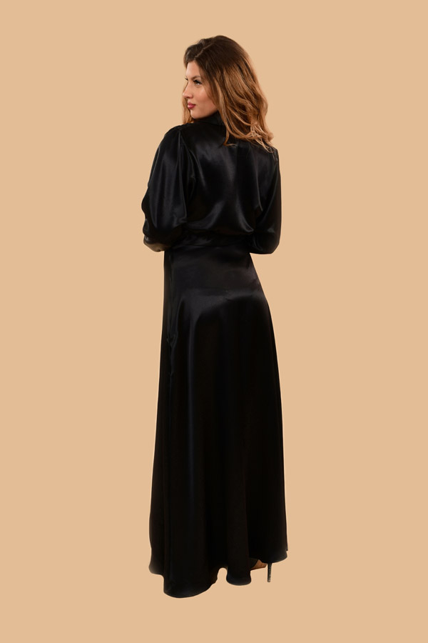 elsa-franken-satin-maxi-dress-black