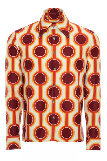 mens-long-sleeve-butterfly-collar-button-down-shirt-orange-brown-print