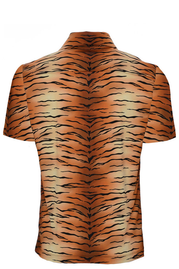 Tiger Print Shirt - Men - OBSOLETES DO NOT TOUCH