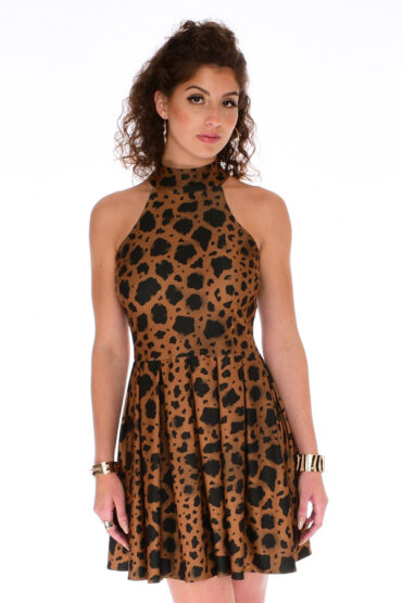 cheetah-skater-mini-dress