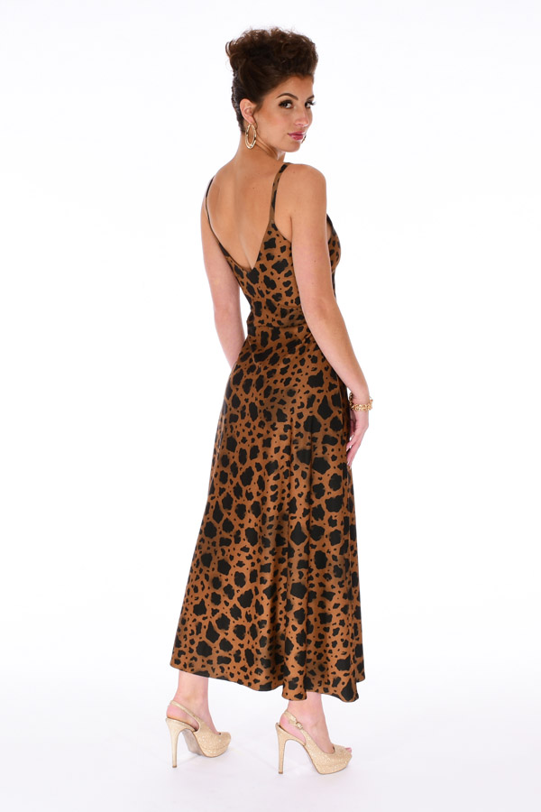 raquel-brown-cheetah-maxi-dress-low-v-neck