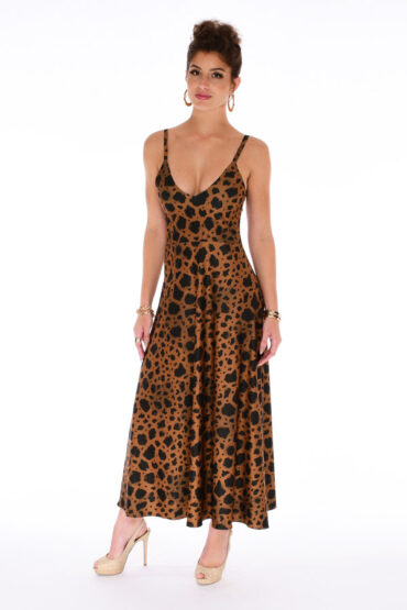 raquel-brown-cheetah-print-maxi-dress-low-v-neck