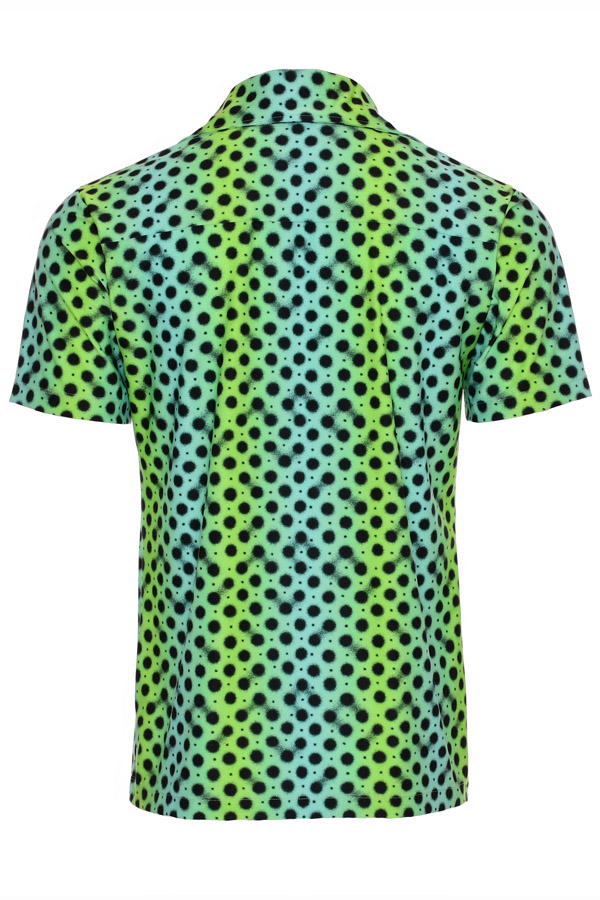 mens-60s-lime-green-polka-dot-short-sleeve-camp-shirt-variable-poison-dart-frog