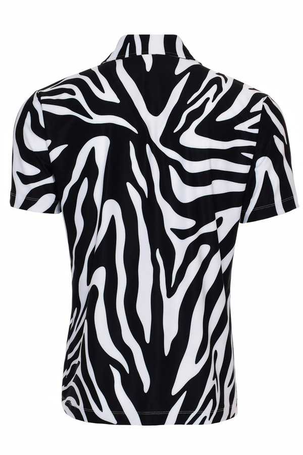 mens-black-white-zebra-allover-standout-print-golf-polo-shirt-lp