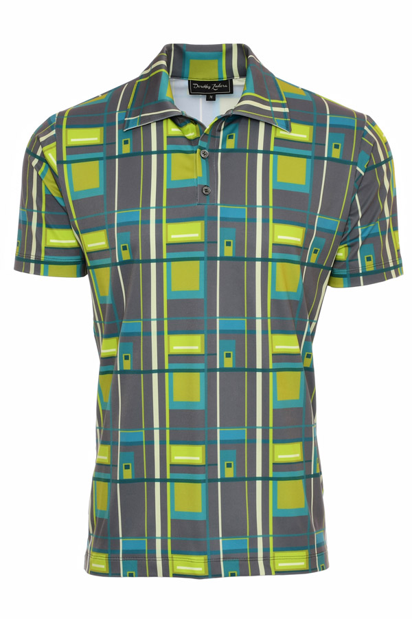 mens-gray-green-mod-retro-geometric-golf-polo-shirt-matrix-sourc