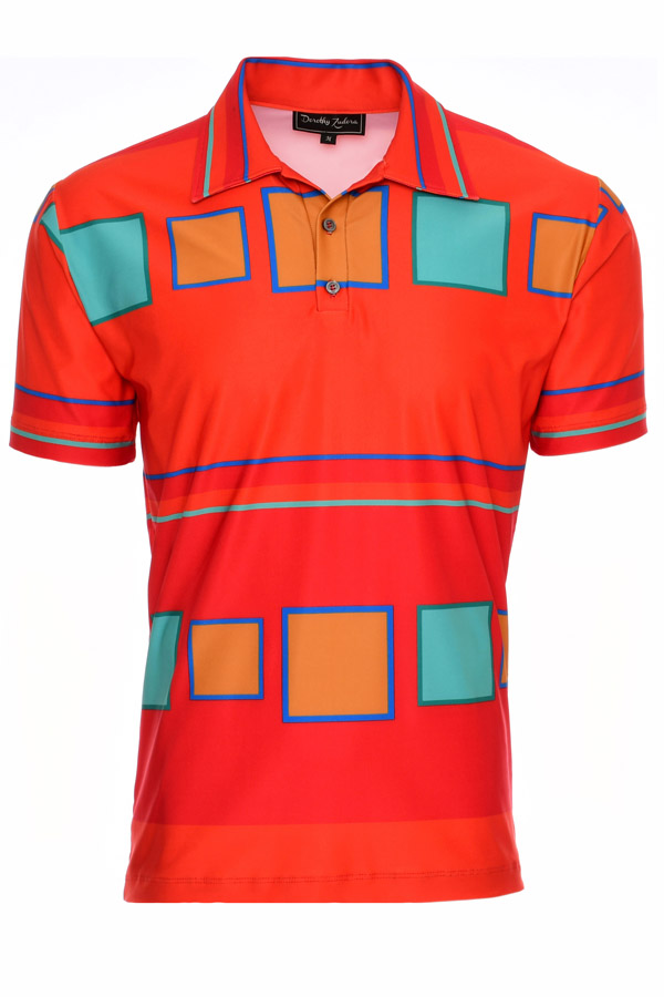 mens-orange-bright-colorful-mod-retro-tennis-golf-polo-shirt-col